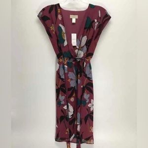 LOFT XSP Floral dress NWT